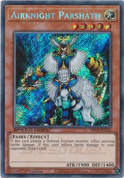 Airknight Parshath - SBCB-EN132 - Secret Rare 