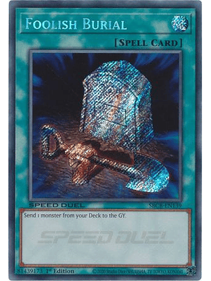 Foolish Burial - SBCB-EN139 - Secret Rare