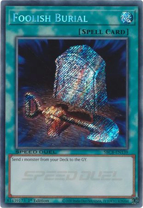 Foolish Burial - SBCB-EN139 - Secret Rare