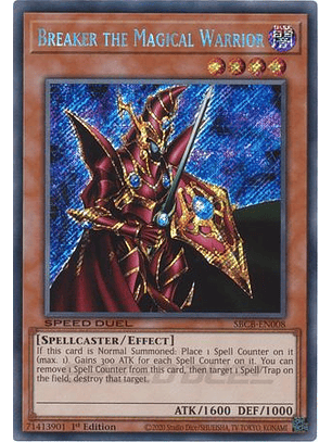 Breaker the Magical Warrior - SBCB-EN008 - Secret Rare