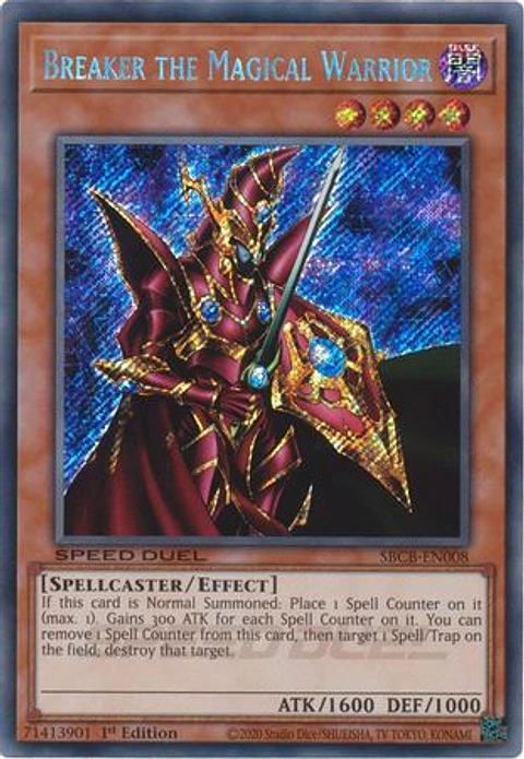 Breaker the Magical Warrior - SBCB-EN008 - Secret Rare