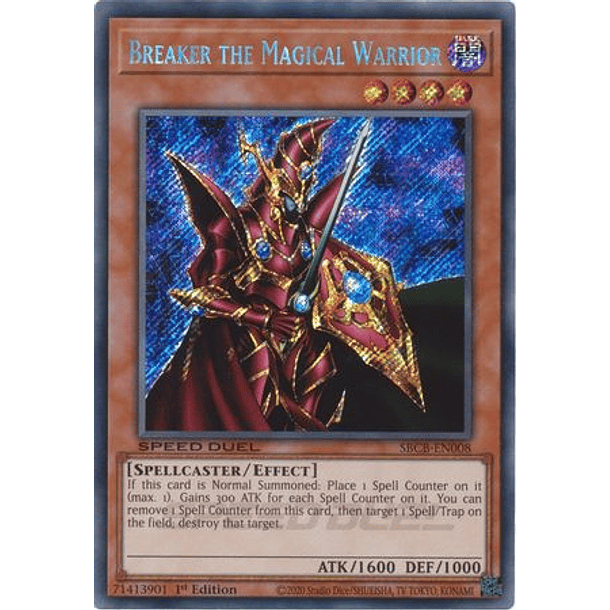 Breaker the Magical Warrior - SBCB-EN008 - Secret Rare