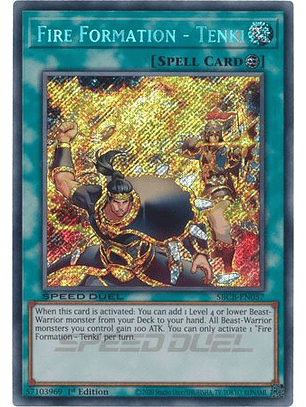 Fire Formation - Tenki - SBCB-EN057 - Secret Rare