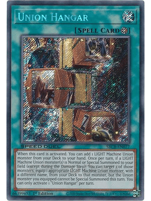 Union Hangar - SBCB-EN077 - Secret Rare 