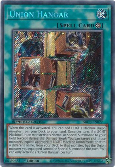 Union Hangar - SBCB-EN077 - Secret Rare 