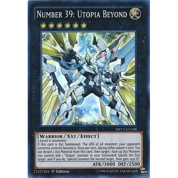 Number 39: Utopia Beyond - MP15-EN188 - Super Rare