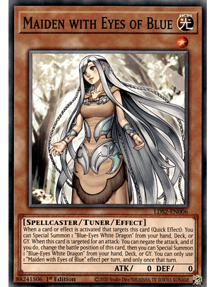 Maiden with Eyes of Blue - LDS2-EN006 - Common