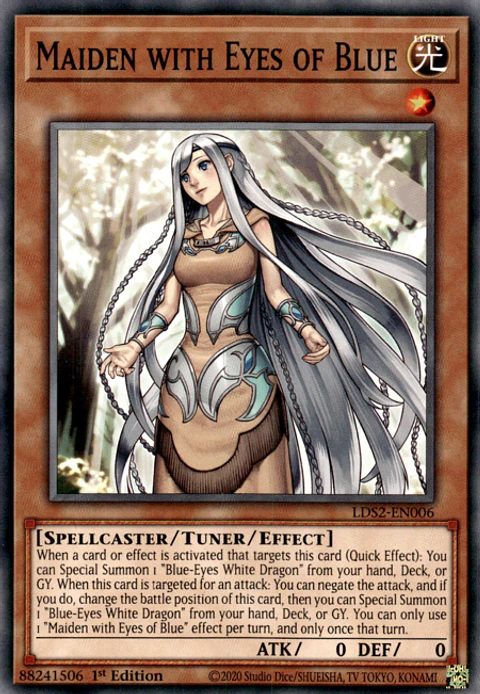 Maiden with Eyes of Blue - LDS2-EN006 - Common