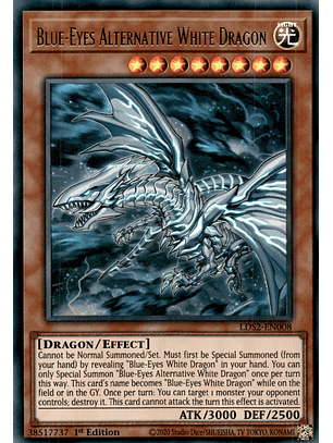 Blue-Eyes Alternative White Dragon - LDS2-EN008 - Ultra Rare