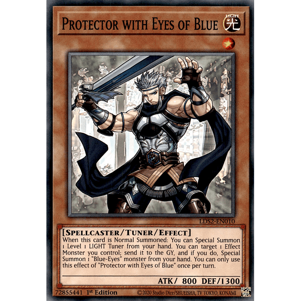 Protector with Eyes of Blue - LDS2-EN010 - Common