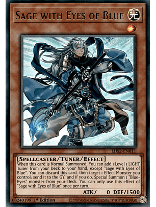 Sage with Eyes of Blue - LDS2-EN011 - Ultra Rare