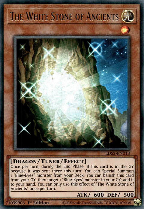 The White Stone of Ancients - LDS2-EN013 - Ultra Rare