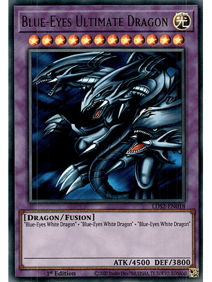 Blue-Eyes Ultimate Dragon - LDS2-EN018 - Ultra Rare