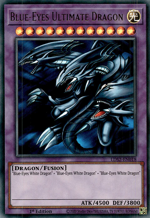 Blue-Eyes Ultimate Dragon - LDS2-EN018 - Ultra Rare