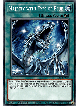 Majesty with Eyes of Blue - LDS2-EN027 - Common