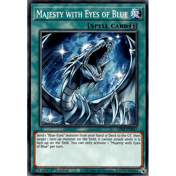 Majesty with Eyes of Blue - LDS2-EN027 - Common