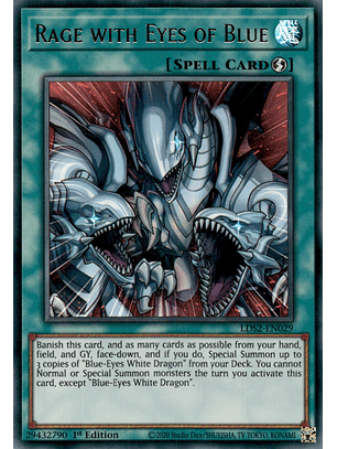 Rage with Eyes of Blue - LDS2-EN029 - Ultra Rare