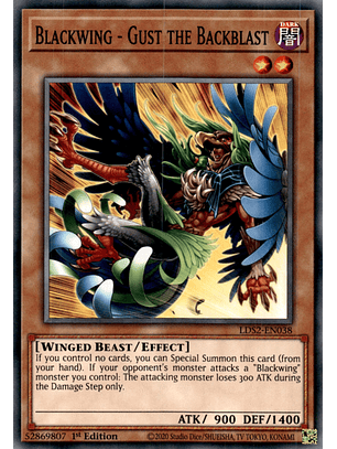 Blackwing - Gust the Backblast - LDS2-EN038 - Common 
