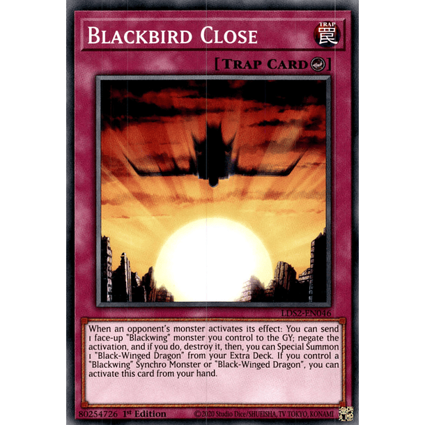 Blackbird Close - LDS2-EN046 - Common 