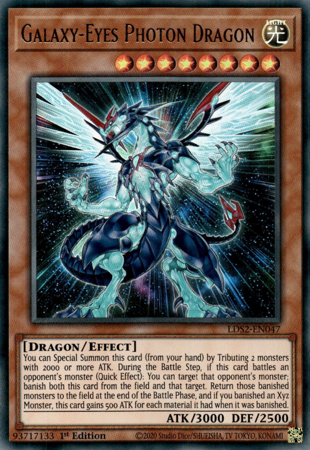 Galaxy-Eyes Photon Dragon - LDS2-EN047 - Ultra Rare  1