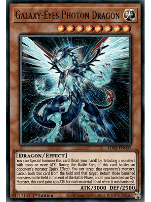 Galaxy-Eyes Photon Dragon - LDS2-EN047 - Ultra Rare 