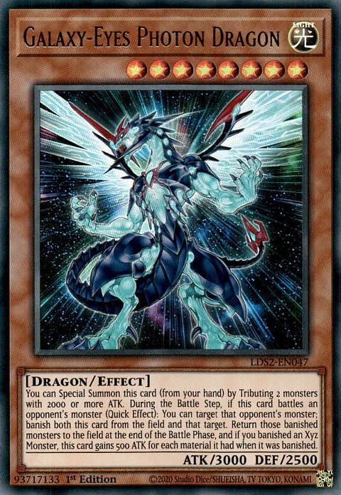 Galaxy-Eyes Photon Dragon - LDS2-EN047 - Ultra Rare 