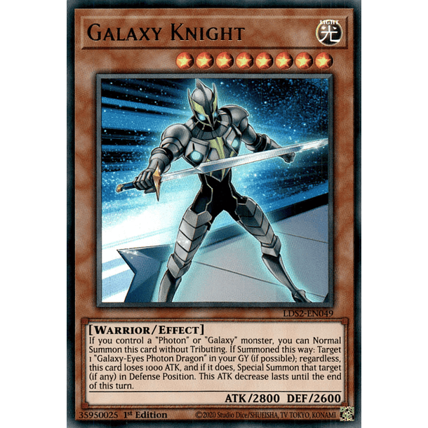 Galaxy Knight - LDS2-EN049 - Ultra Rare