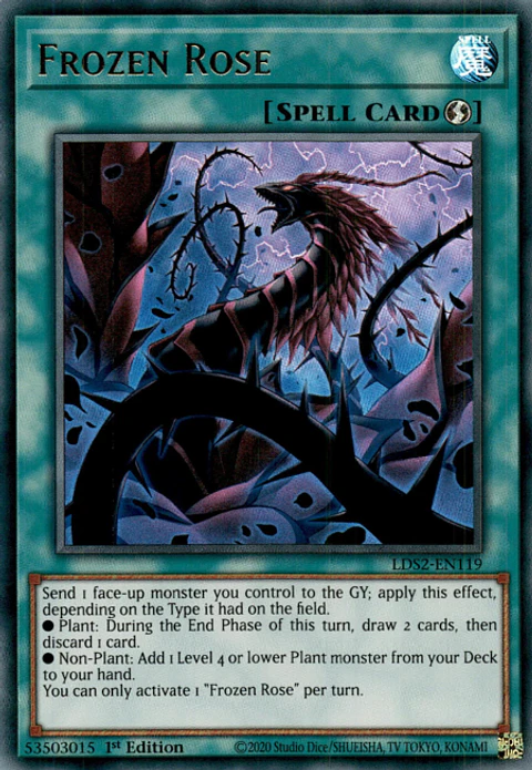 Frozen Rose - LDS2-EN119 - Ultra Rare