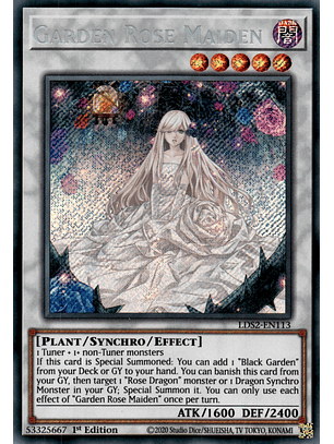 Garden Rose Maiden - LDS2-EN113 - Secret Rare
