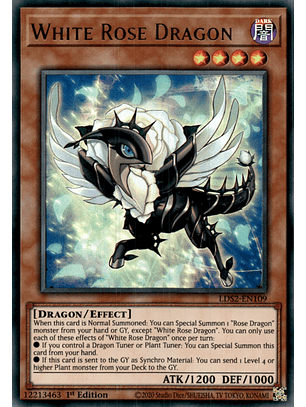 White Rose Dragon - LDS2-EN109 - Ultra Rare