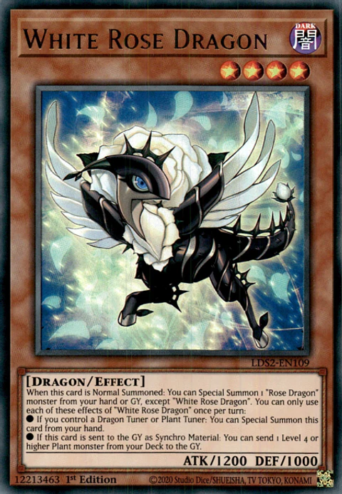 White Rose Dragon - LDS2-EN109 - Ultra Rare
