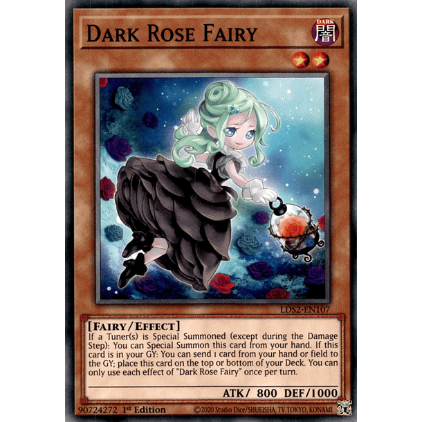 Dark Rose Fairy - LDS2-EN107 - Common 