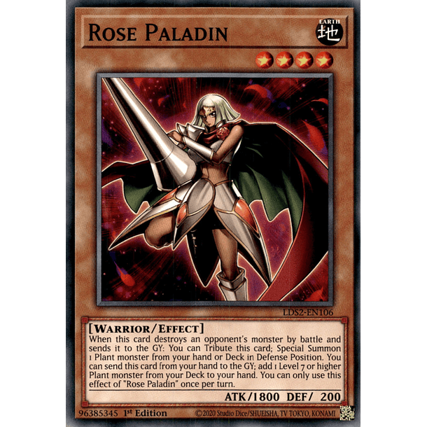 Rose Paladin - LDS2-EN106 - Common 
