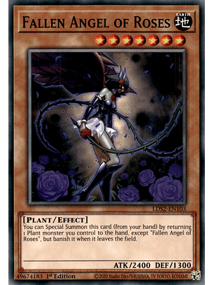 Fallen Angel of Roses - LDS2-EN103 - Common 