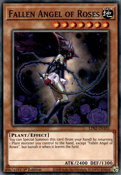 Fallen Angel of Roses - LDS2-EN103 - Common 