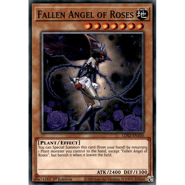 Fallen Angel of Roses - LDS2-EN103 - Common 