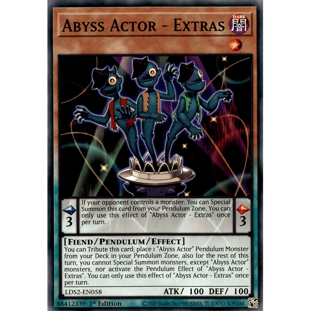 Abyss Actor - Extras - LDS2-EN058 - Common 