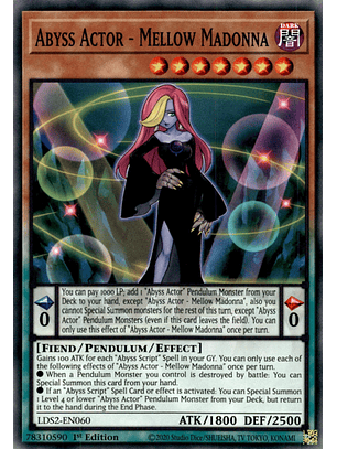 Abyss Actor - Mellow Madonna - LDS2-EN060 - Common 