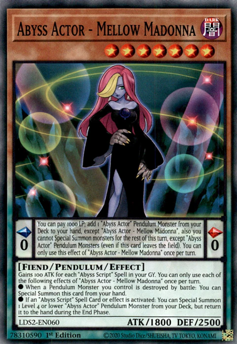 Abyss Actor - Mellow Madonna - LDS2-EN060 - Common 