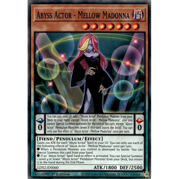 Abyss Actor - Mellow Madonna - LDS2-EN060 - Common 