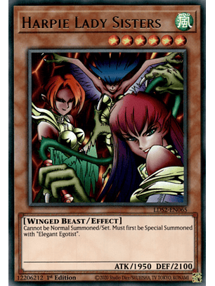 Harpie Lady Sisters - LDS2-EN065 - Ultra Rare