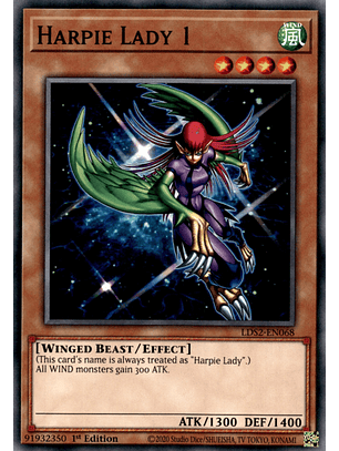 Harpie Lady 1 - LDS2-EN068 - Common 