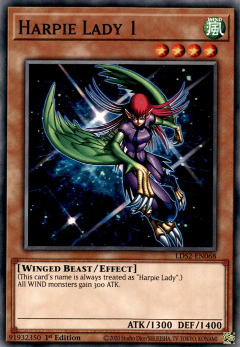 Harpie Lady 1 - LDS2-EN068 - Common 