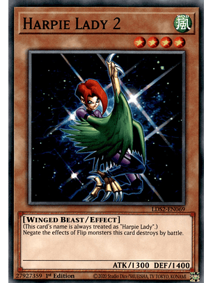 Harpie Lady 2 - LDS2-EN069 - Common 