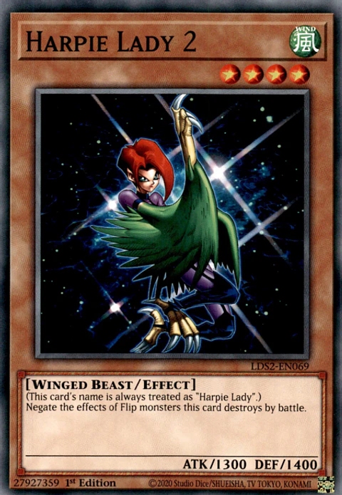 Harpie Lady 2 - LDS2-EN069 - Common 