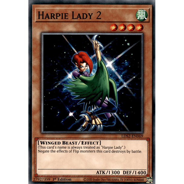 Harpie Lady 2 - LDS2-EN069 - Common 