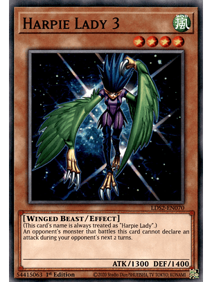 Harpie Lady 3 - LDS2-EN070 - Common 