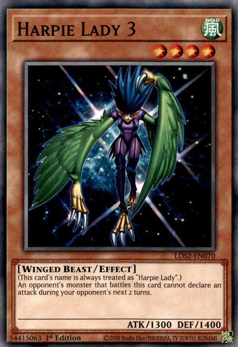 Harpie Lady 3 - LDS2-EN070 - Common 