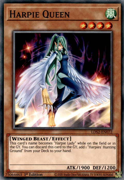 Harpie Queen - LDS2-EN072 - Common 