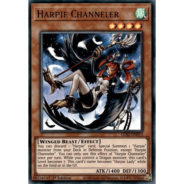 Harpie Channeler - LDS2-EN073 - Ultra Rare 